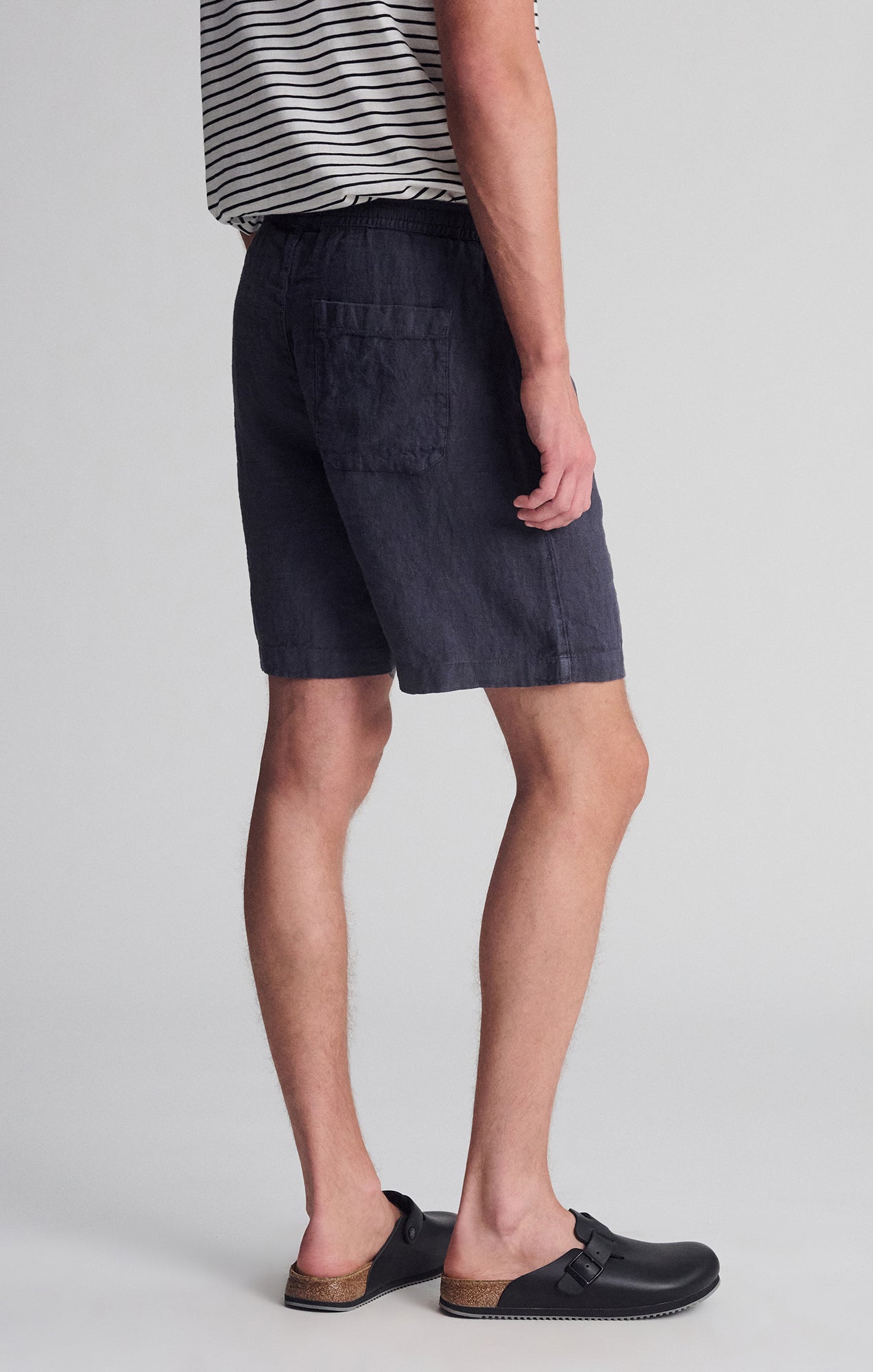 LINEN POCKET SHORTS IN PERISCOPE - Mavi Jeans