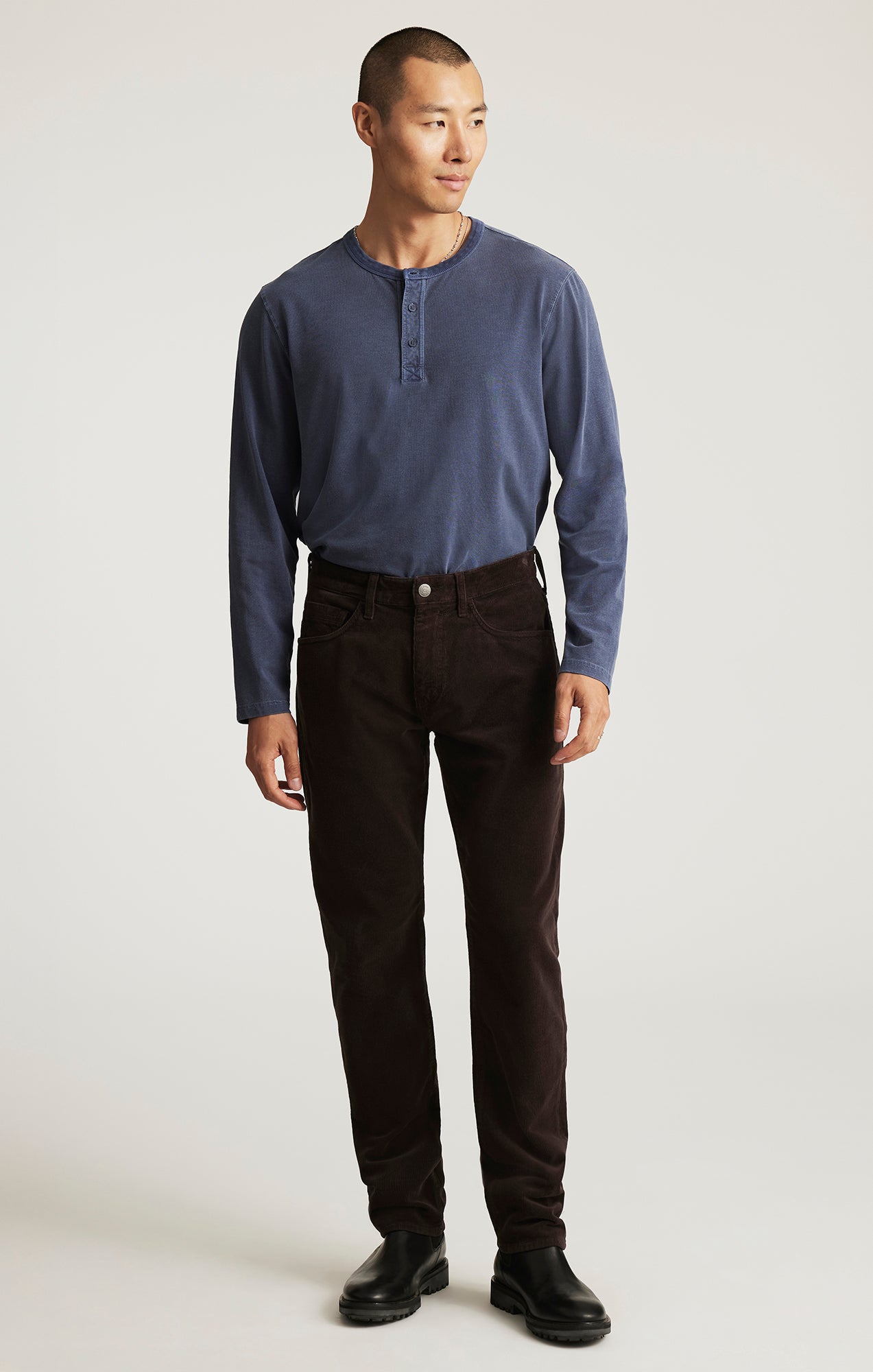 MARCUS SLIM STRAIGHT LEG IN PENNY CORD - Mavi Jeans