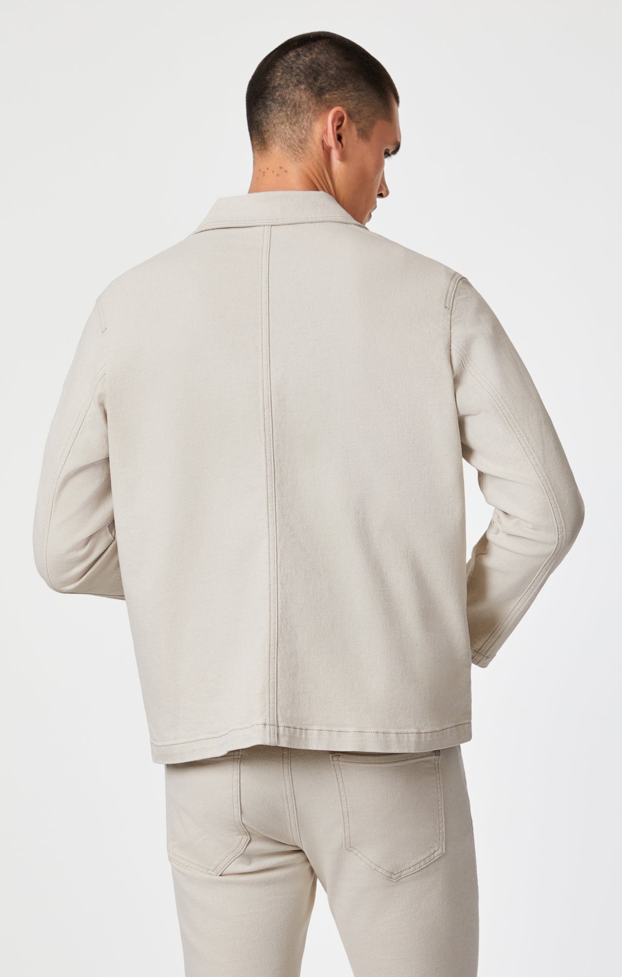 Mavi Men's Victor Jacket In Natural Ecru Denim – Mavi Canada