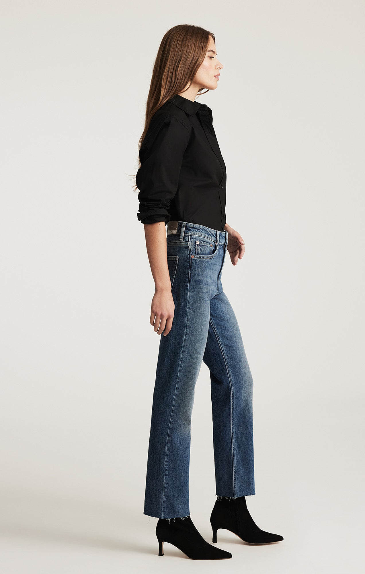 NEW YORK STRAIGHT LEG IN DEEP USED CLASSIC BLUE - Mavi Jeans