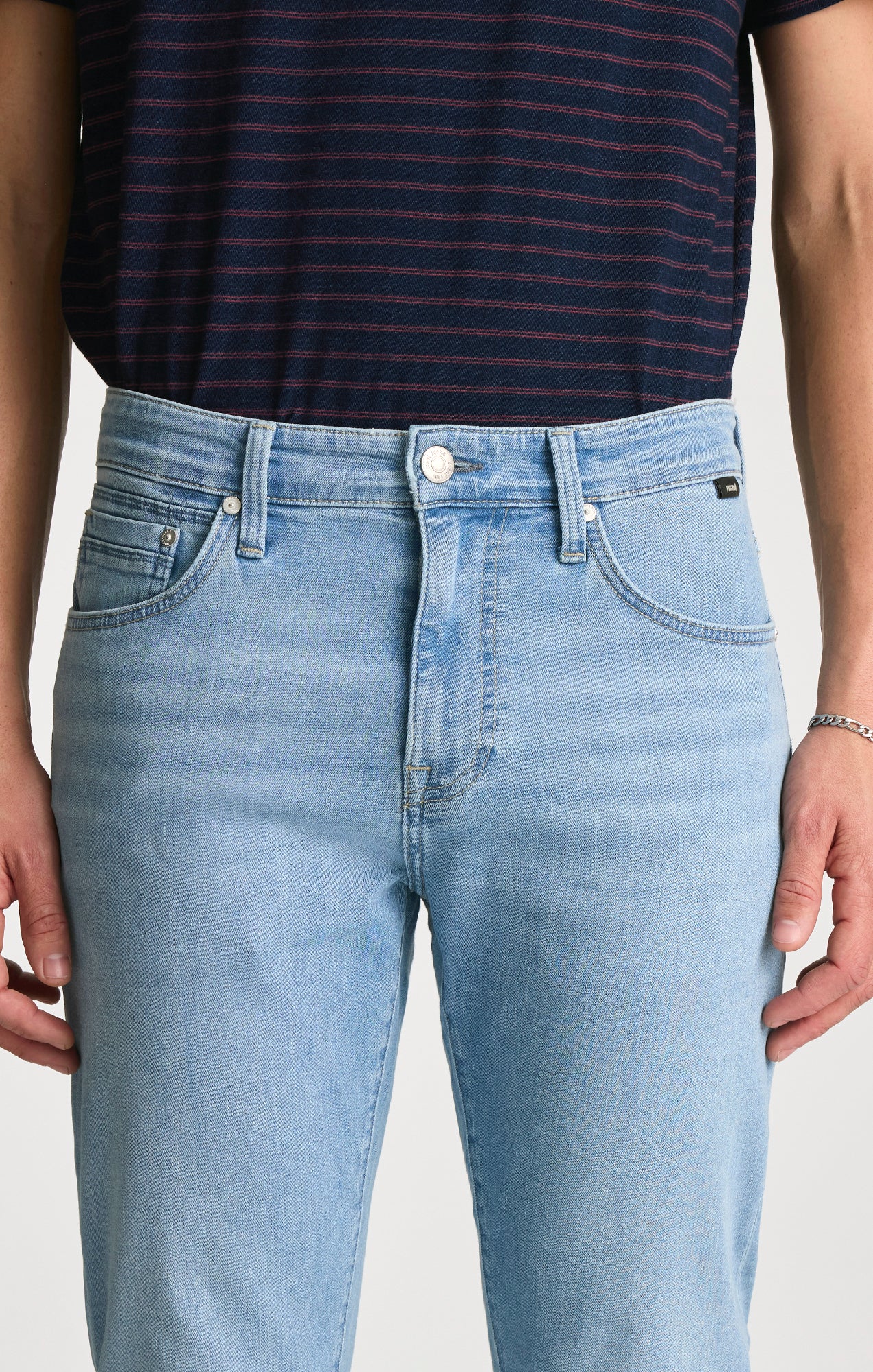 ZACH JAMBES DROITES BLEU GLACE WILLIAMSBURG