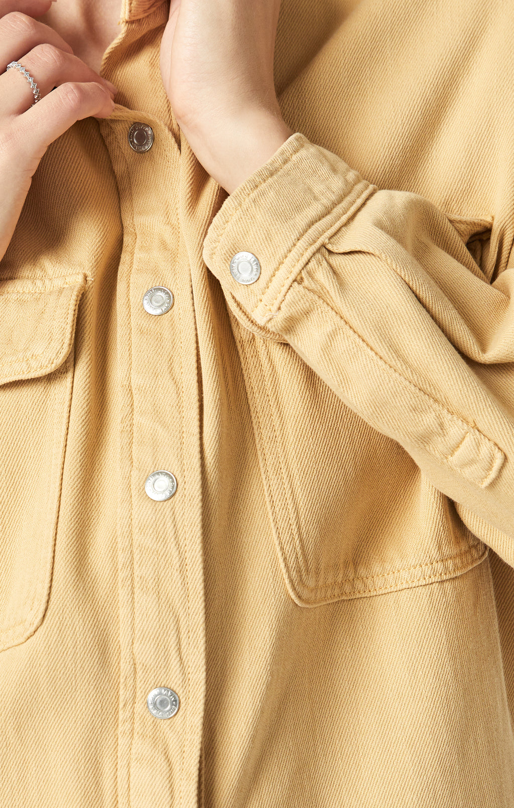 TAMARA OVERSIZED DENIM SHIRT IN MOONSTONE DENIM - Mavi Jeans