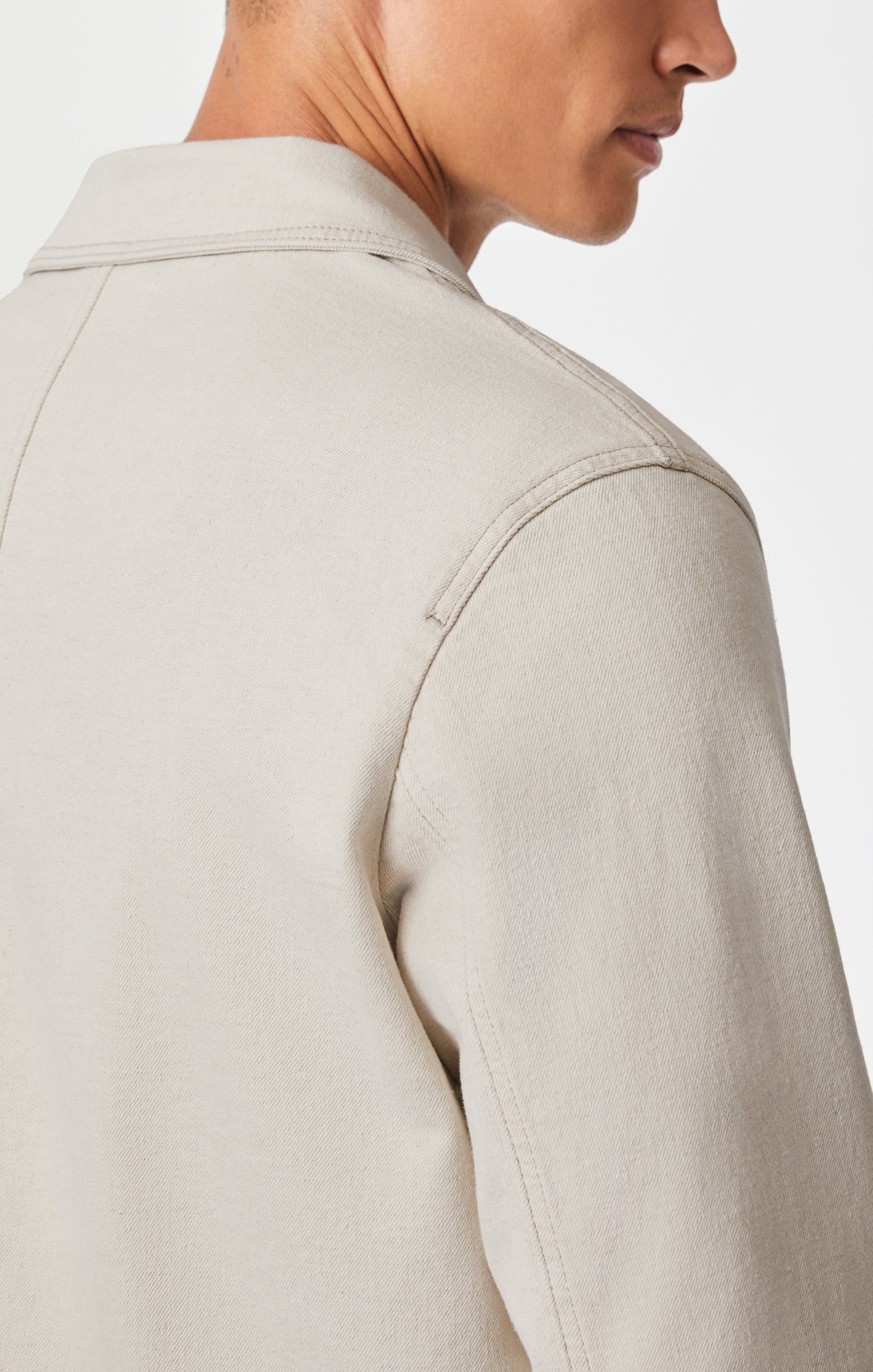 VICTOR JACKET IN NATURAL ECRU DENIM - Mavi Jeans