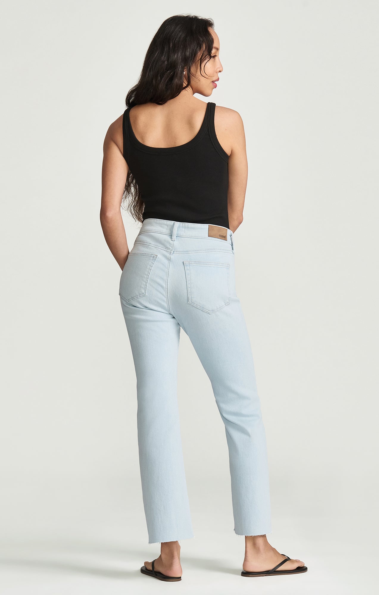 VICKY CROPPED BOOTCUT IN BLEACHED FLEX BLUE - Mavi Jeans