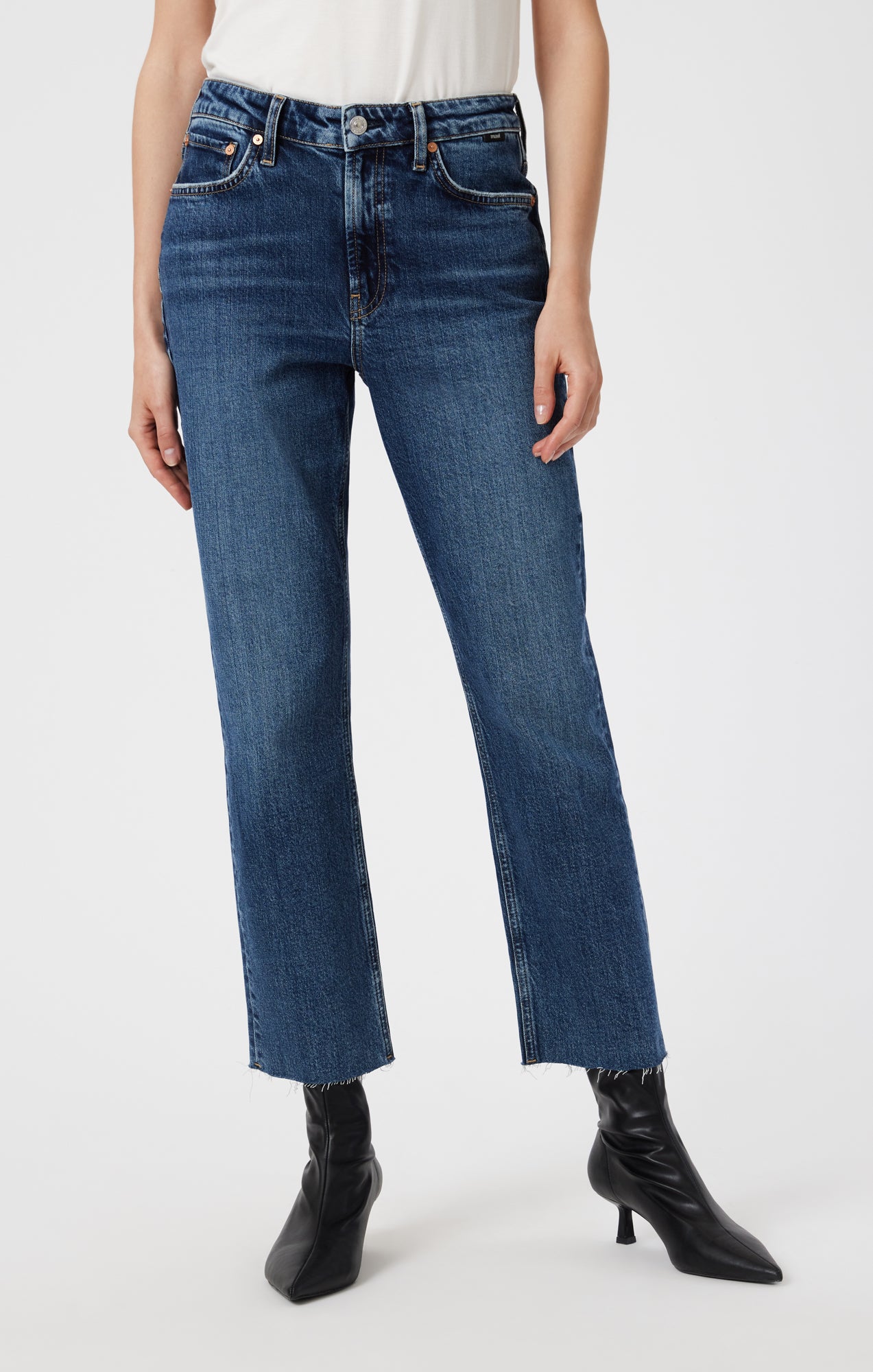 NEW YORK STRAIGHT LEG IN DARK USED CLASSIC BLUE - Mavi Jeans