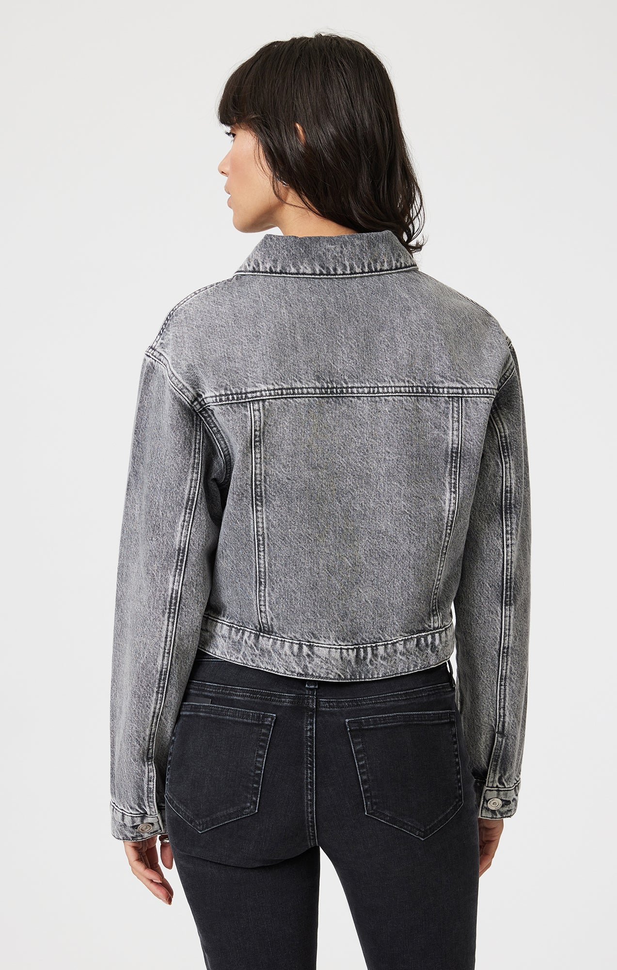 HARMONY DENIM JACKET IN LIGHT SMOKE DENIM - Mavi Jeans