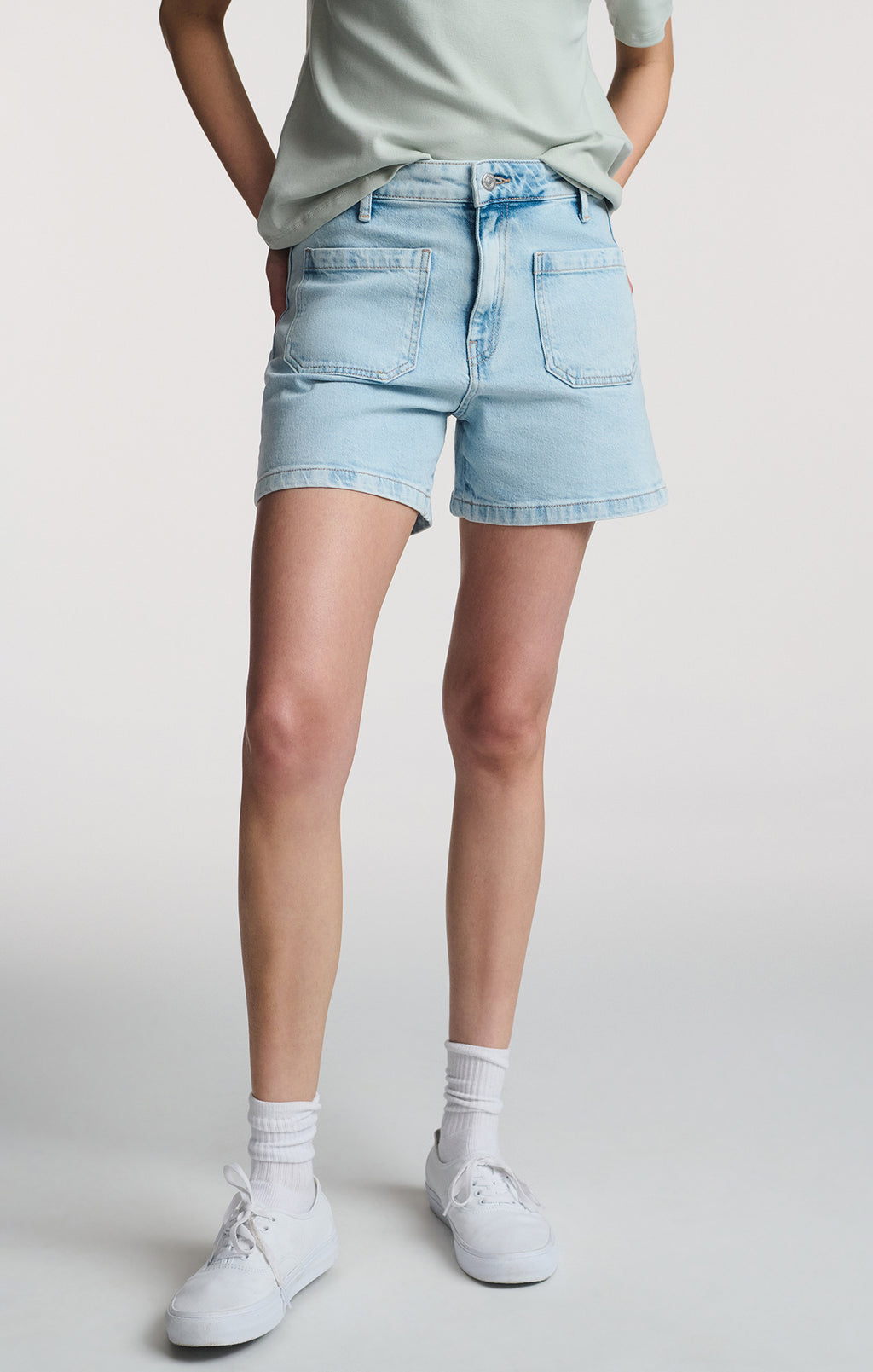 ERIN MARINE SHORTS IN BLEACHED 90's - Mavi Jeans