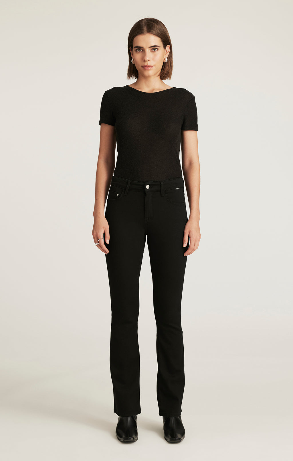 MOLLY BOOTCUT IN BLACK SUPERSOFT - Mavi Jeans