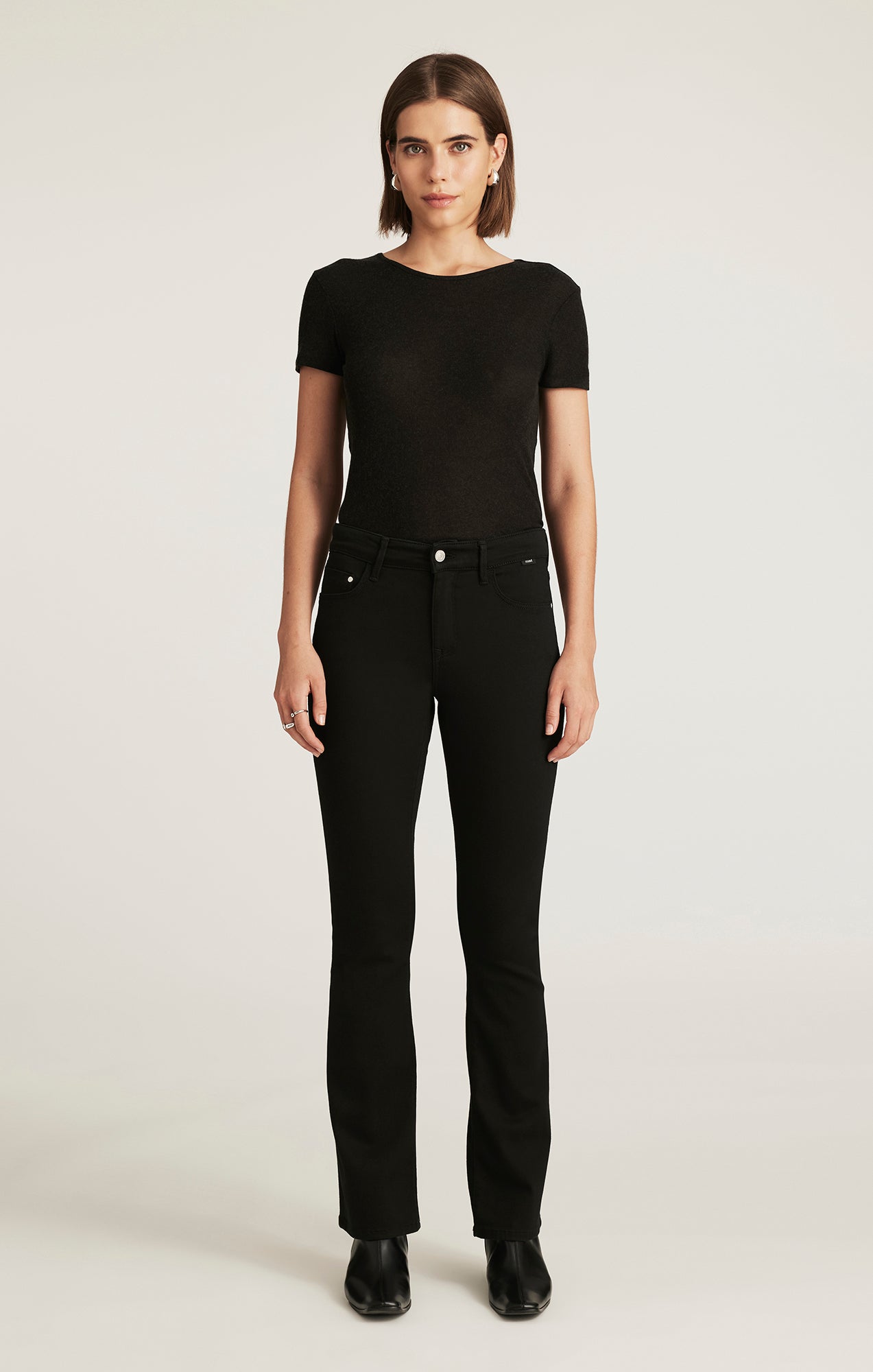 MOLLY BOOTCUT IN BLACK SUPERSOFT - Mavi Jeans