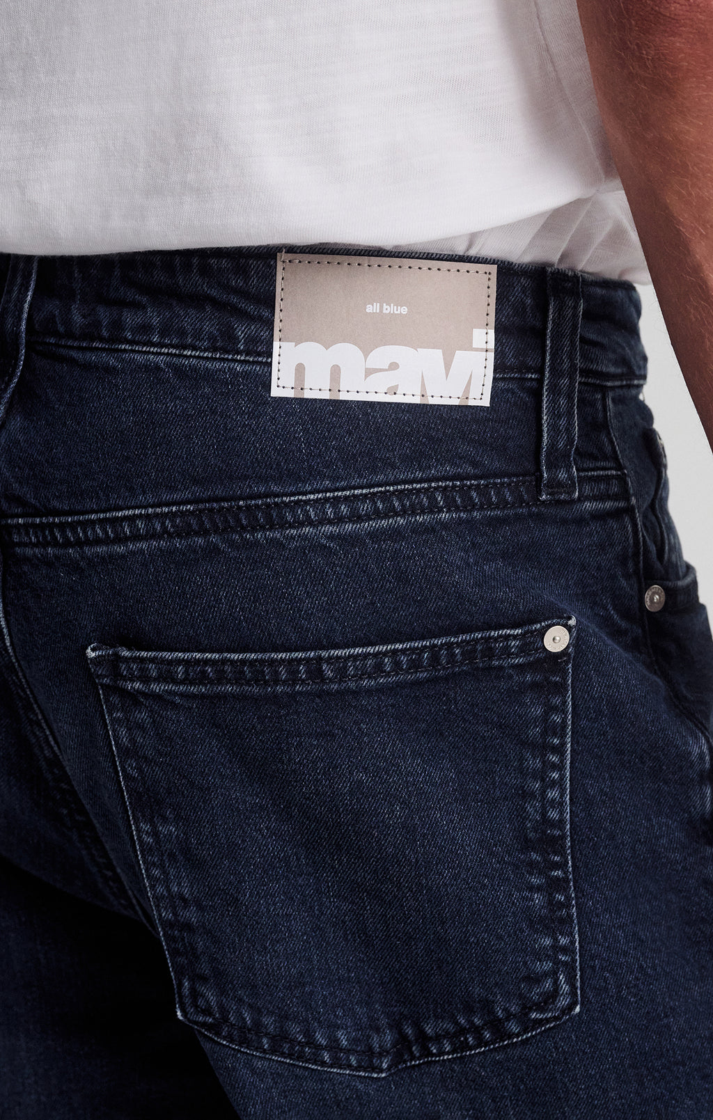 Goodwillie Leg Ink Mavi Men's Marcel Loose Straight Leg Jeans In Ink Classic Blue β Mavi ...