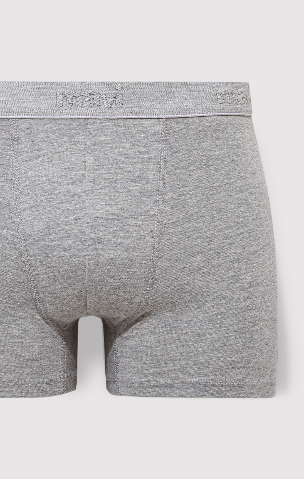 BOXER BRIEFS IN MID GREY MELANGE