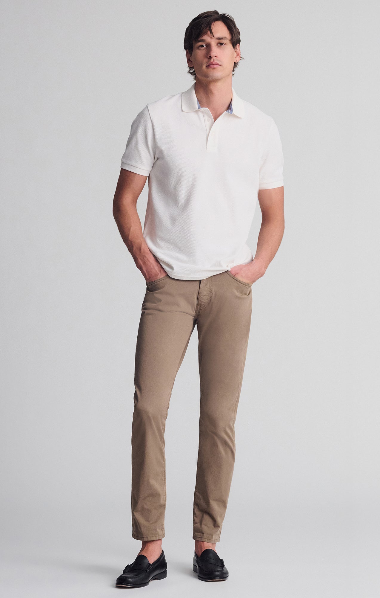 MARCUS SLIM STRAIGHT LEG IN COFFEE CITY SMART - Mavi Jeans