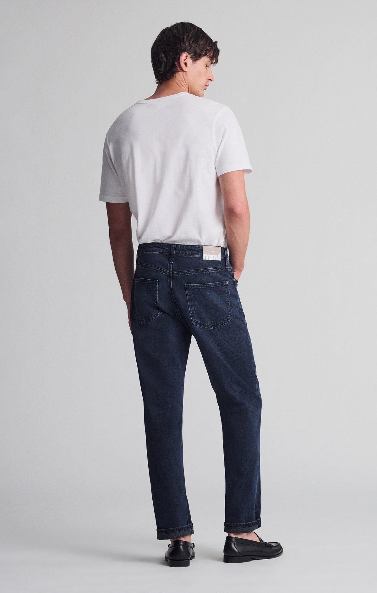 MARCEL LOOSE STRAIGHT LEG IN INK CLASSIC BLUE - Mavi Jeans