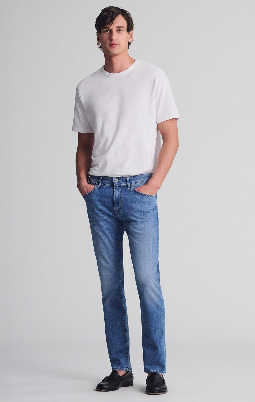 JAKE SLIM LEG IN MID SHADED WILLIAMSBURG - Mavi Jeans