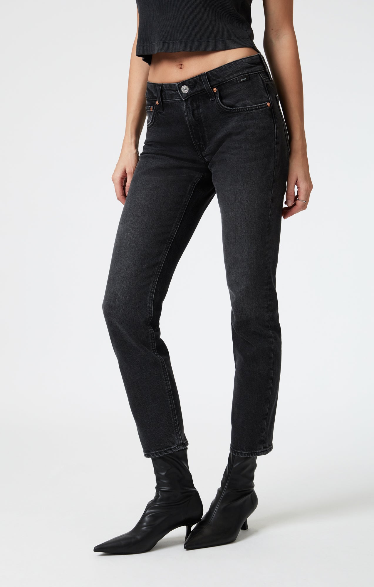 MIRELLA STRAIGHT LEG IN SMOKE CLASSIC BLUE - Mavi Jeans