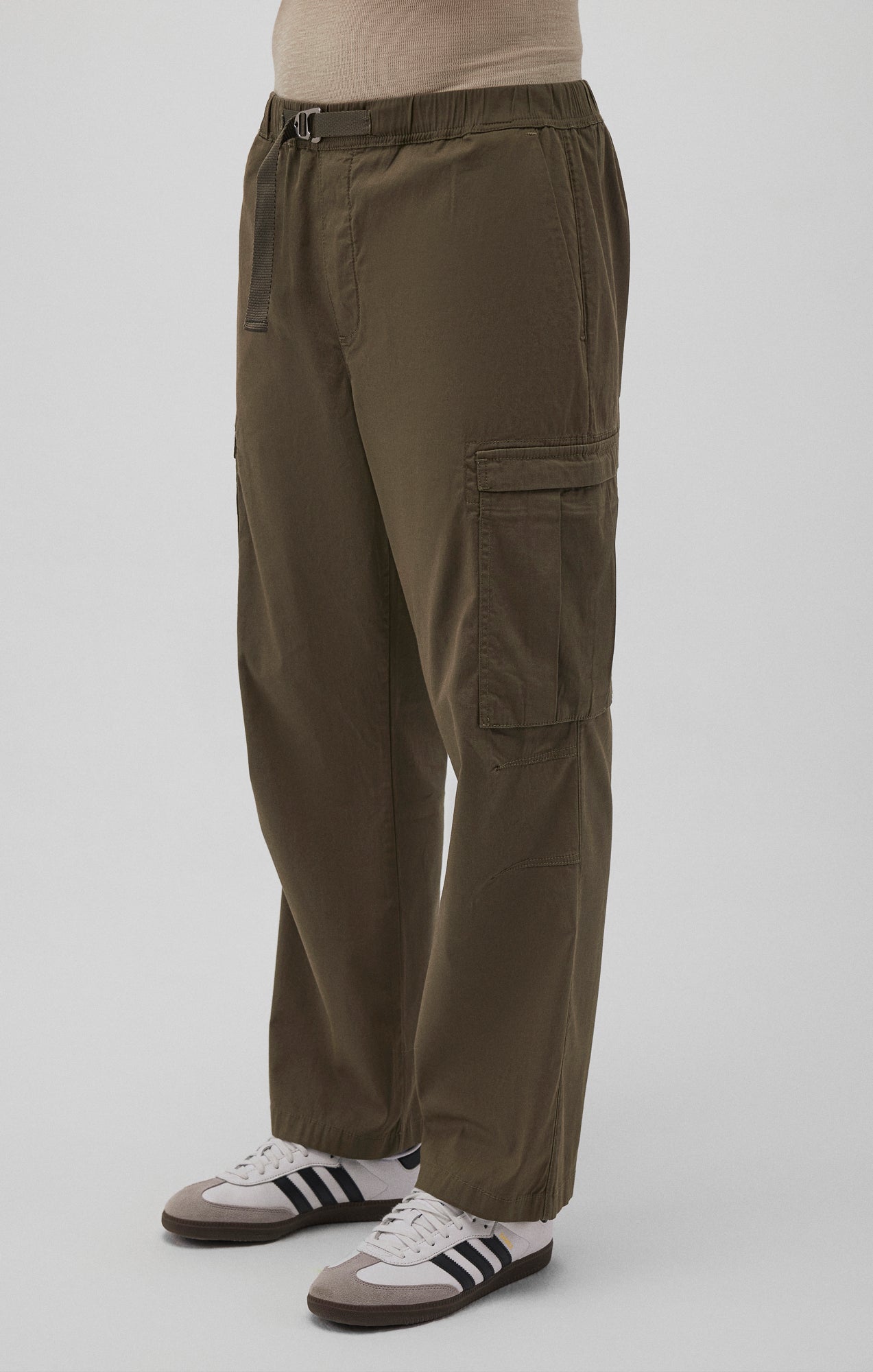 CARGO PANTS IN GRAPE LEAF - Mavi Jeans