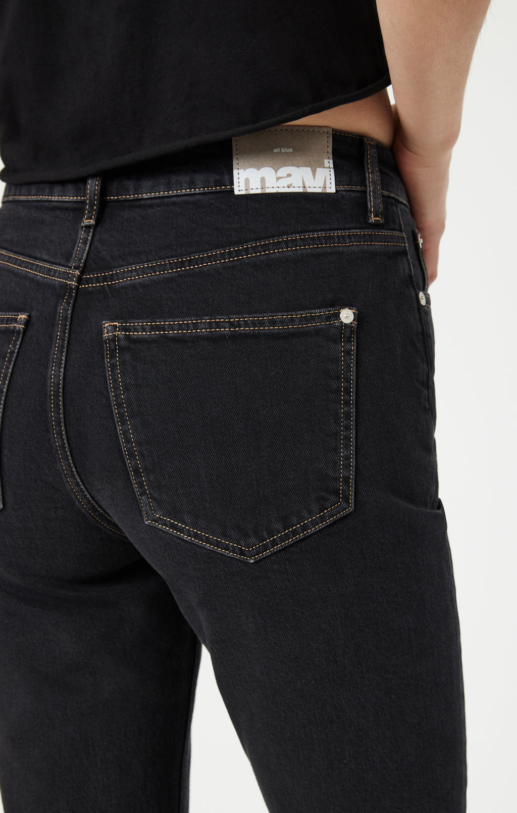 NEW YORK STRAIGHT LEG IN DEEP SMOKE CLASSIC BLUE - Mavi Jeans