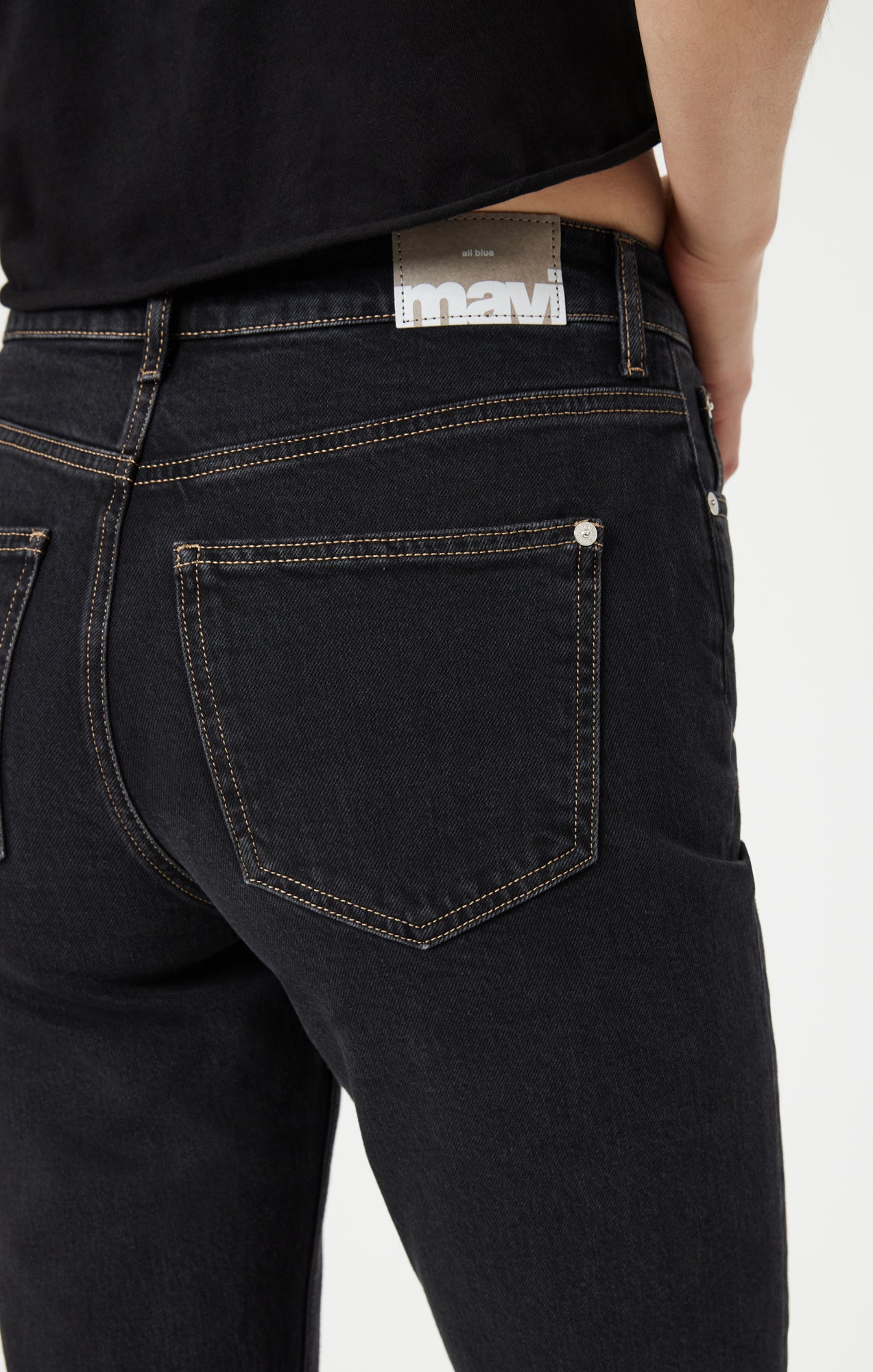 NEW YORK STRAIGHT LEG IN DEEP SMOKE CLASSIC BLUE - Mavi Jeans