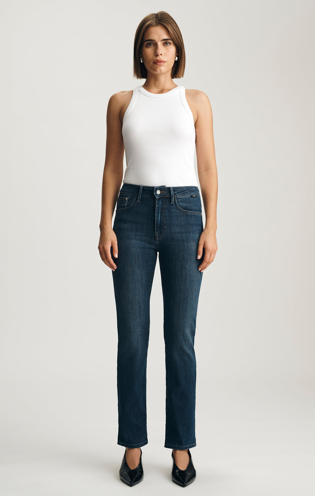 KENDRA STRAIGHT LEG IN INDIGO SUPERSOFT - Mavi Jeans