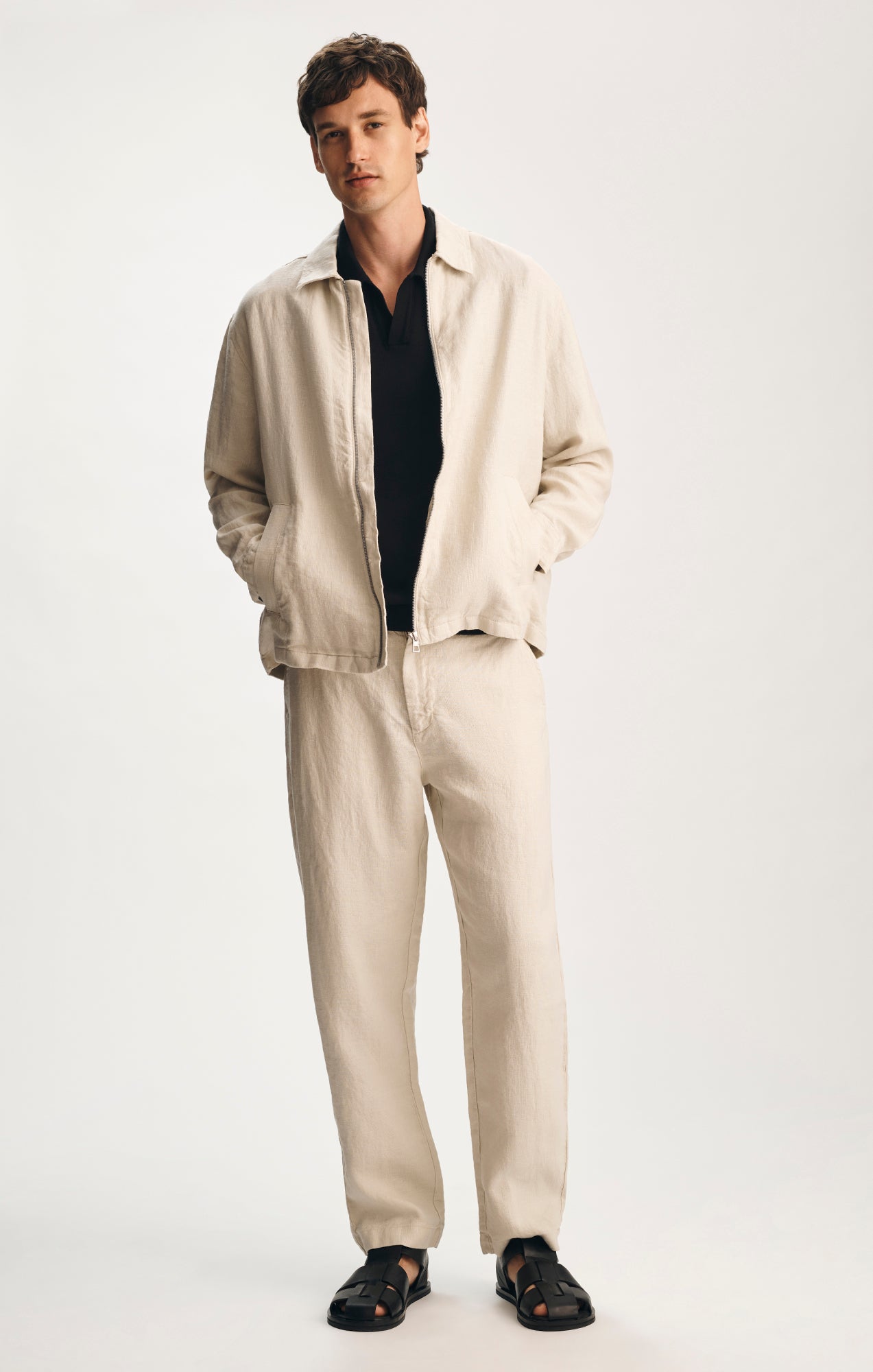 LINEN OVERSHIRT IN MOONSTRUCK - Mavi Jeans