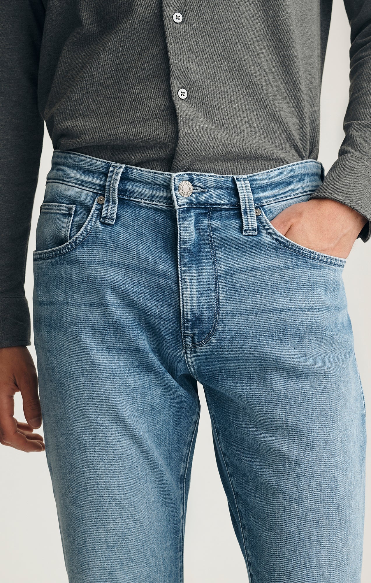 ZACH STRAIGHT LEG IN CLOUD AIR-LITE - Mavi Jeans