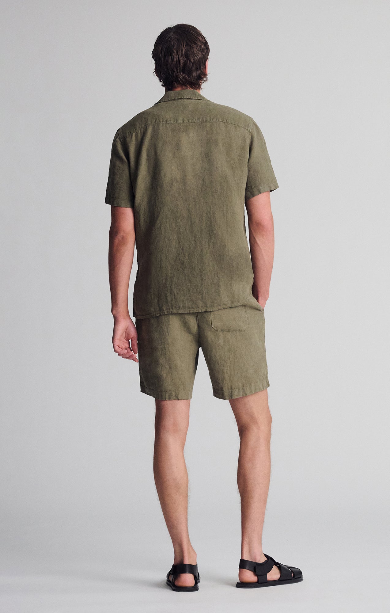 Mavi Men's Linen Short Sleeve Shirt In Kalamata – Mavi Canada