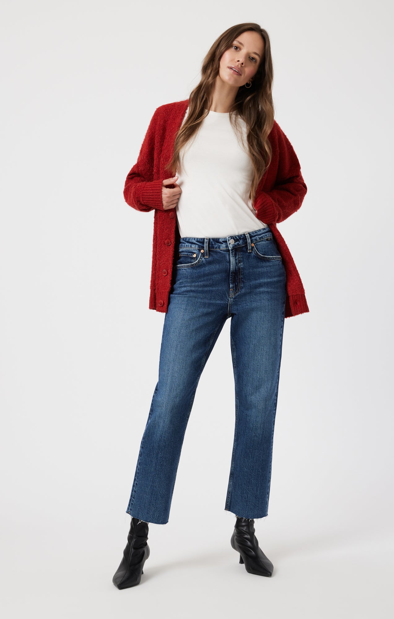 NEW YORK STRAIGHT LEG IN DARK USED CLASSIC BLUE - Mavi Jeans