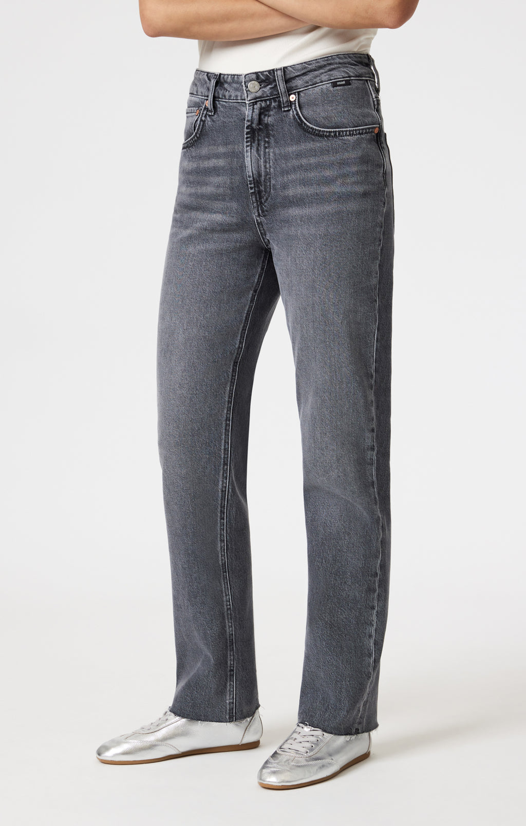 NEW YORK STRAIGHT LEG IN MID SMOKE CLASSIC BLUE - Mavi Jeans