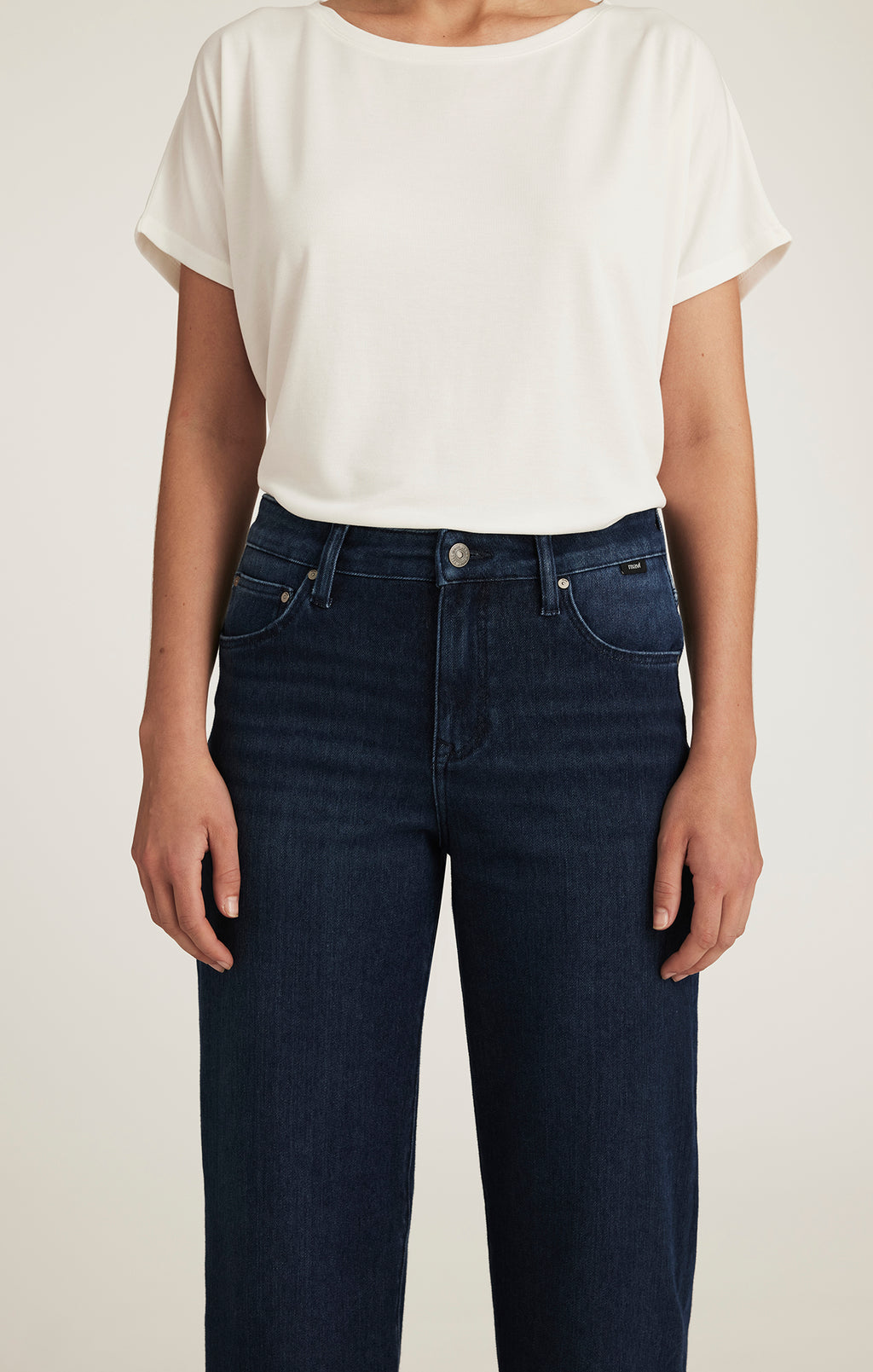 SABRINA WIDE LEG IN DARK BLUE MOVE - Mavi Jeans
