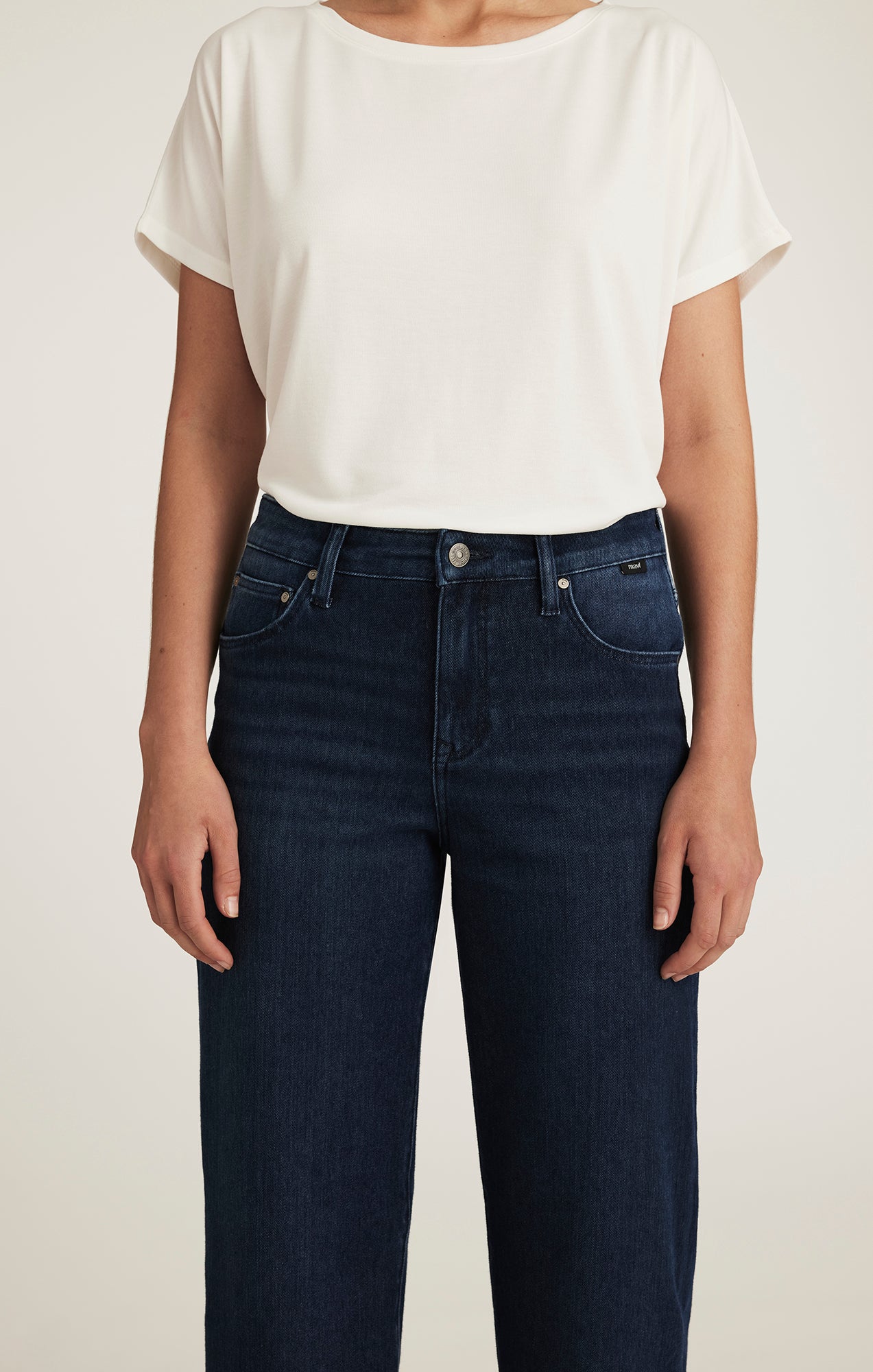 SABRINA WIDE LEG IN DARK BLUE MOVE - Mavi Jeans