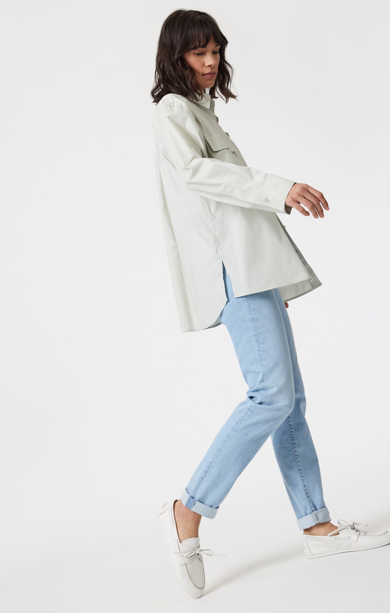KATHLEEN SLIM BOYFRIEND IN LIGHT BLUE FLEX BLUE - Mavi Jeans