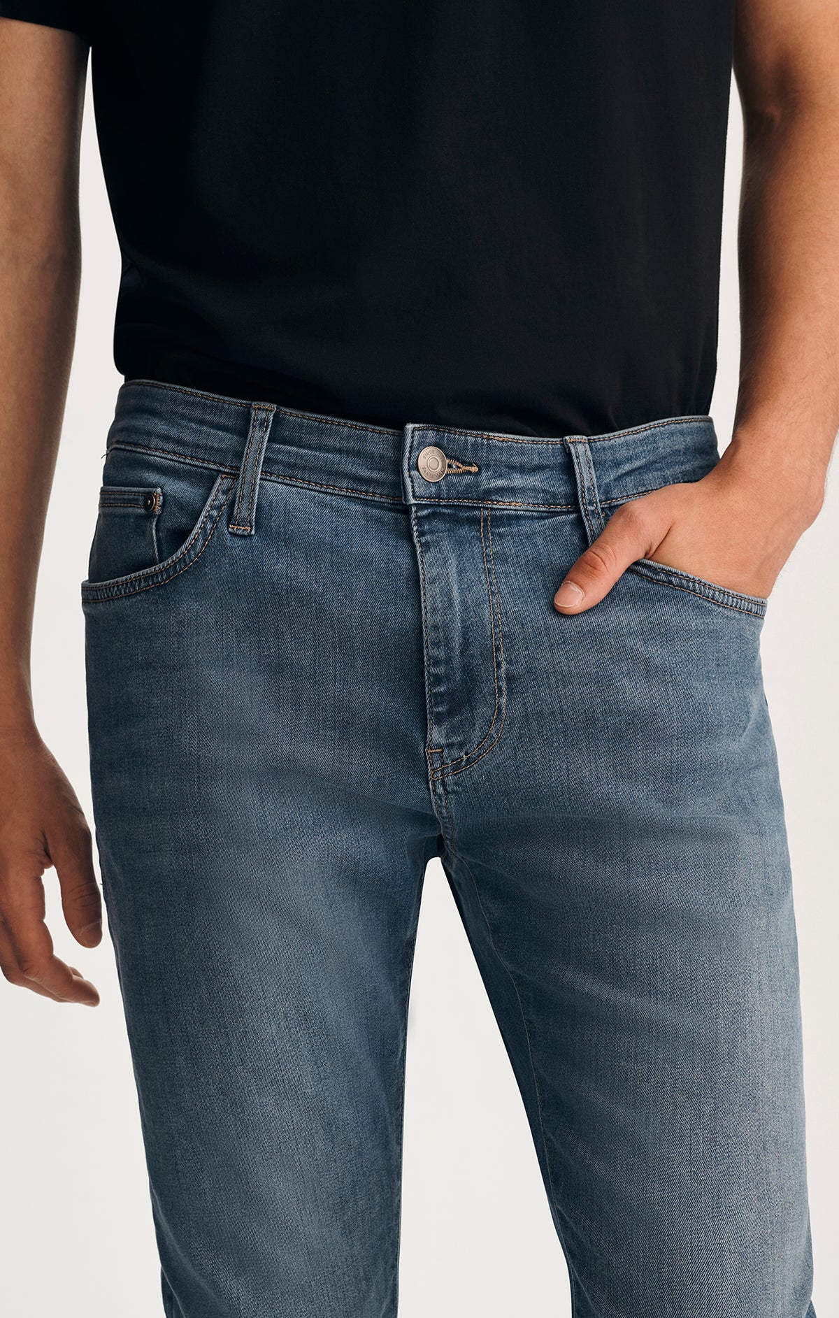 JAKE SLIM LEG IN DARK USED SUPERMOVE - Mavi Jeans