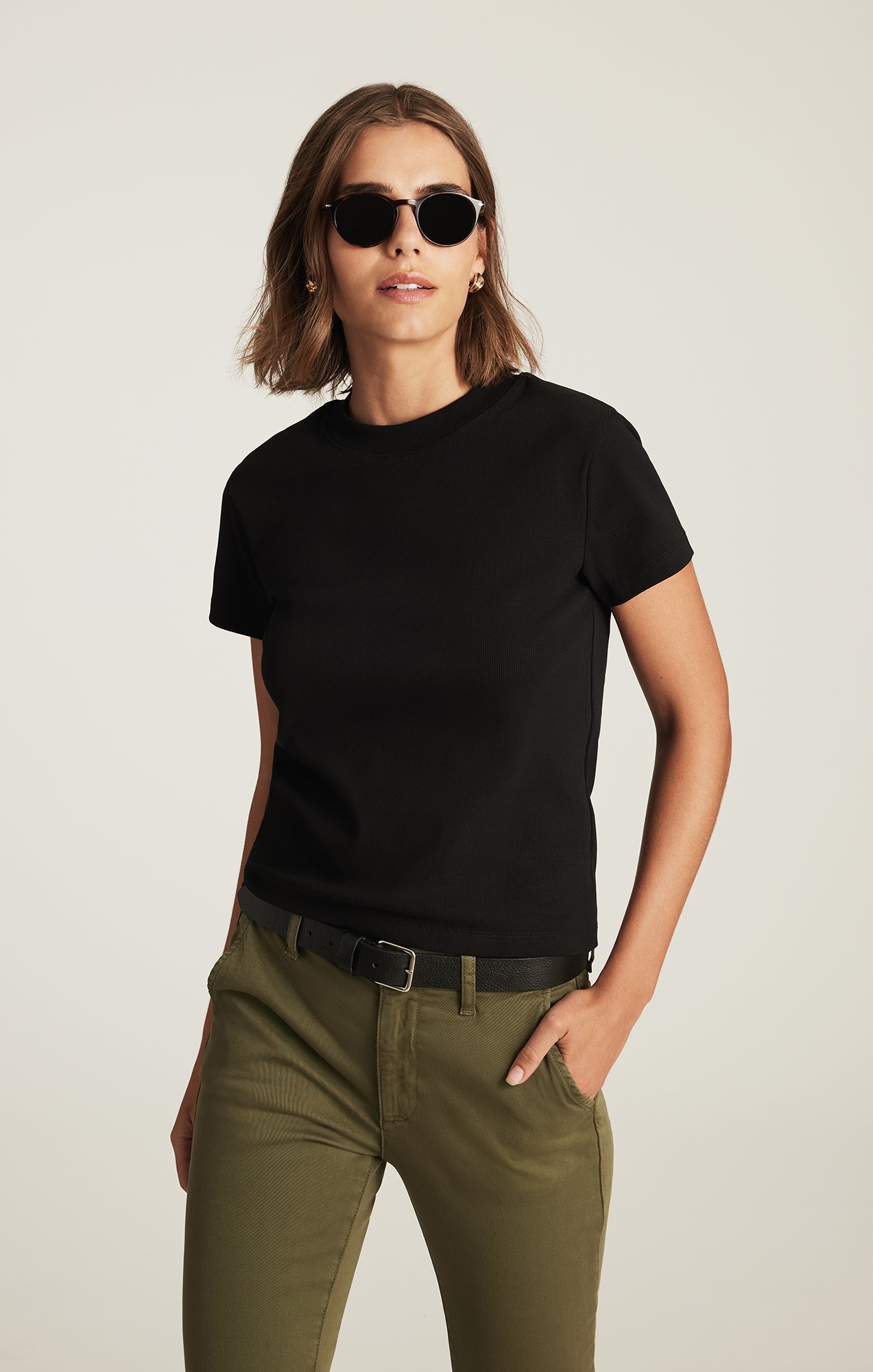 BASIC BABY T-SHIRT IN BLACK