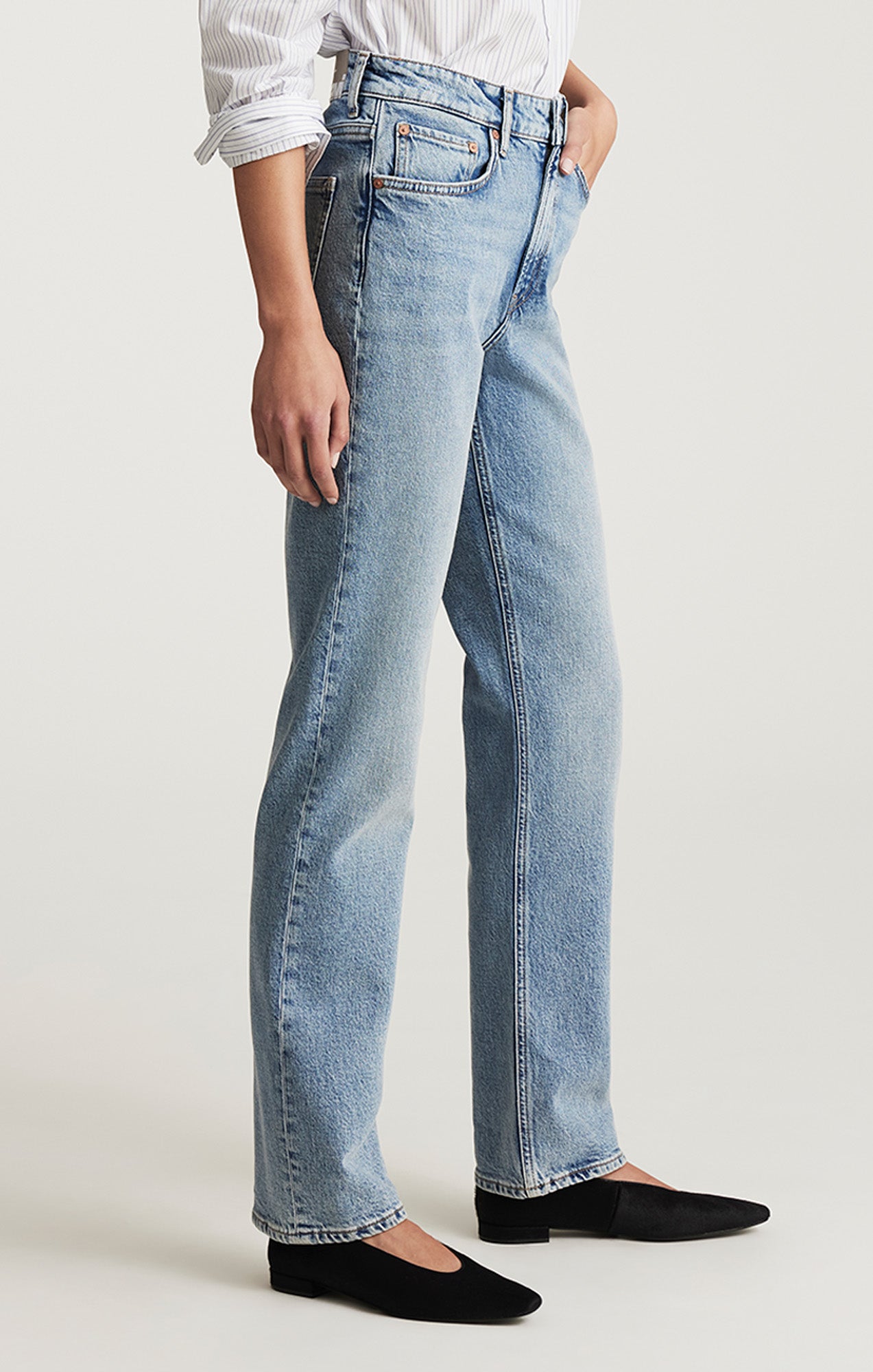 NEW YORK STRAIGHT LEG IN DARK VINTAGE CLASSIC BLUE - Mavi Jeans