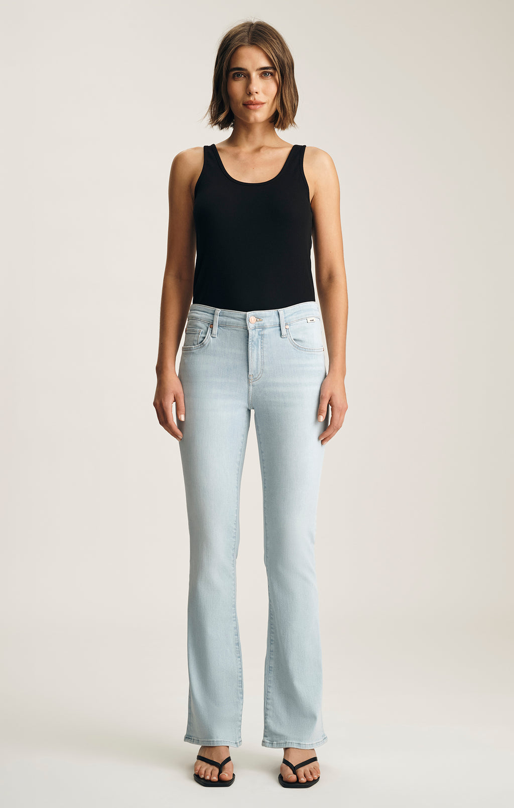 MOLLY BOOTCUT IN BLEACHED FLEX BLUE - Mavi Jeans