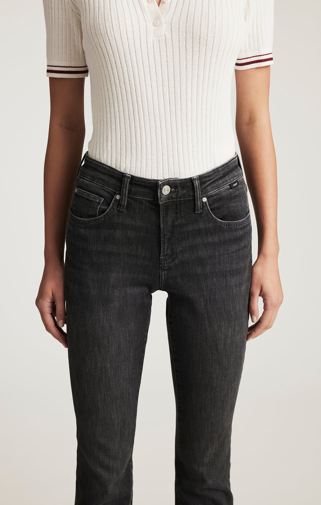 MOLLY BOOTCUT IN SMOKE FLEX BLUE - Mavi Jeans