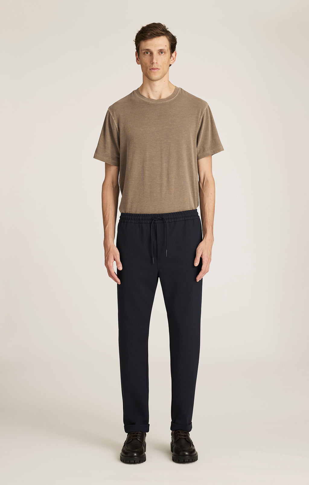 JERSEY PANTS IN BARITONE BLUE - Mavi Jeans