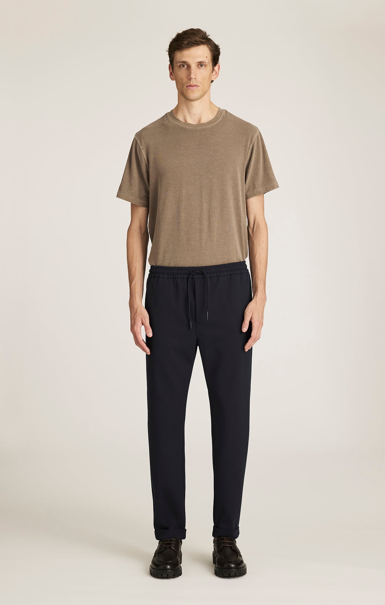 JERSEY PANTS IN BARITONE BLUE - Mavi Jeans