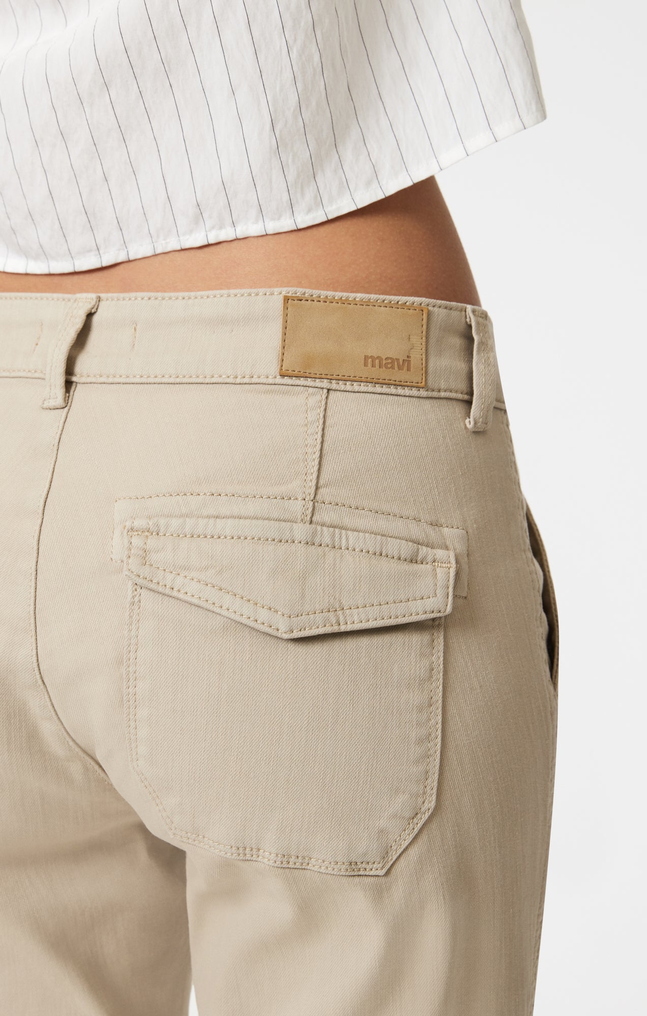 IVY SLIM CARGO IN TIDAL FOAM FLEX BLUE - Mavi Jeans