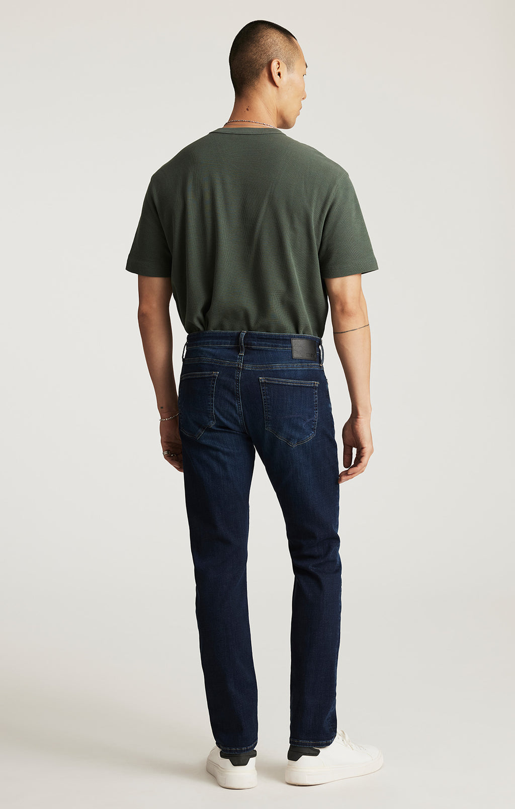 JAKE SLIM LEG IN MIDNIGHT BRUSHED FEATHER BLUE - Mavi Jeans