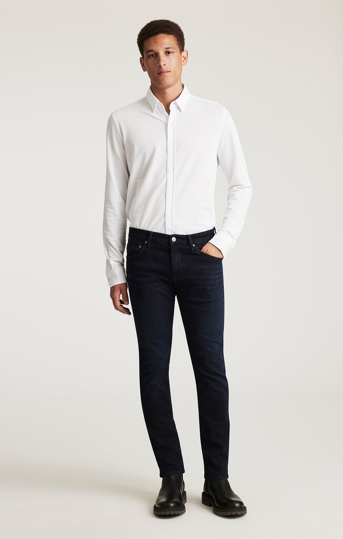 JAKE SLIM LEG IN INK ORGANIC VINTAGE - Mavi Jeans