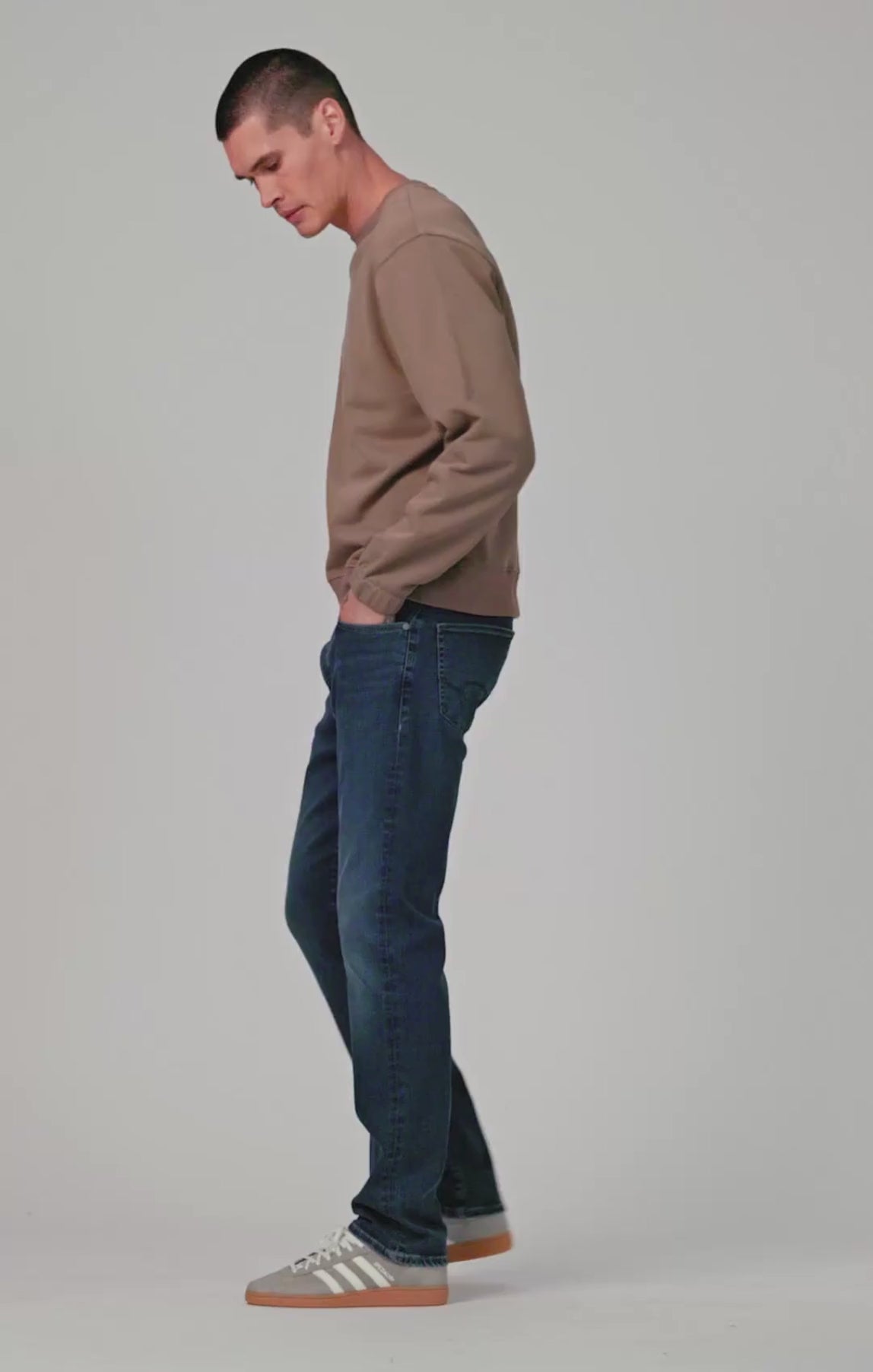 ZACH STRAIGHT LEG IN DEEP USED SUPERMOVE - Mavi Jeans