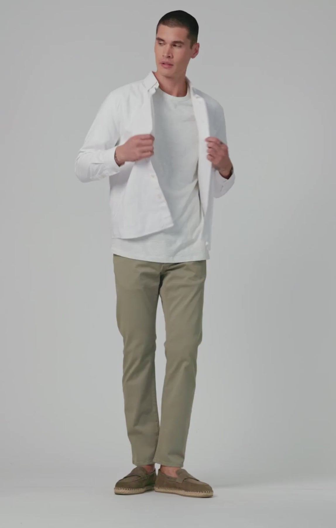 ZACH STRAIGHT LEG IN RESEDA CASUAL TWILL - Mavi Jeans