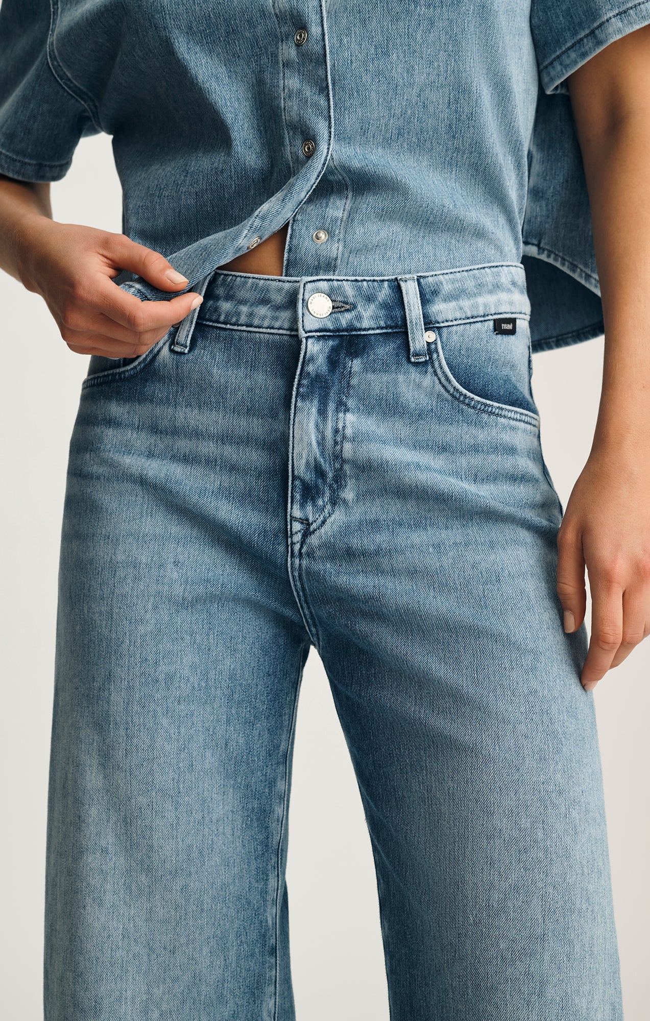 PALOMA WIDE LEG IN MID MOVE - Mavi Jeans