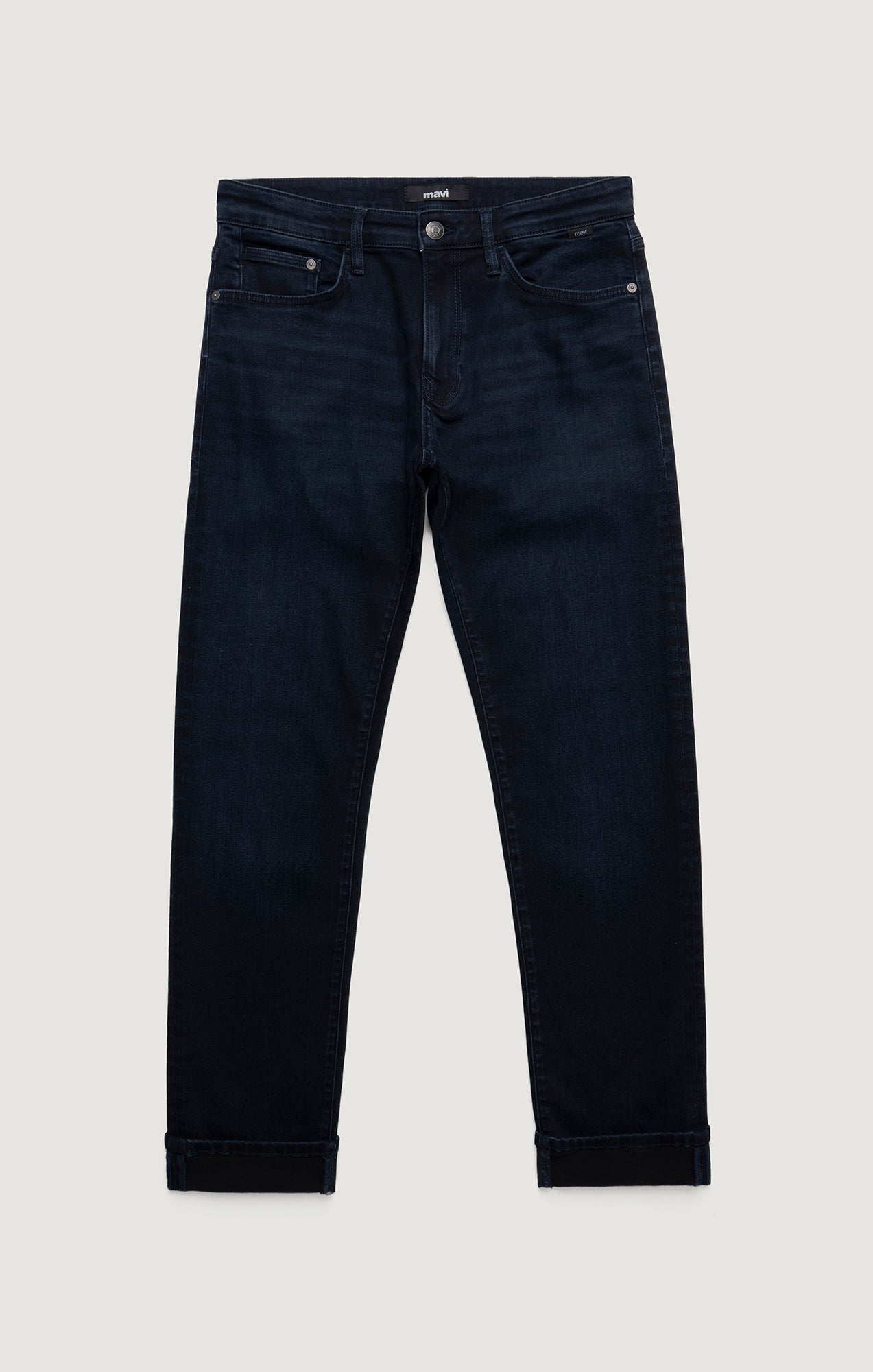 JAKE SLIM LEG IN INK BRUSHED SUPERMOVE - Mavi Jeans