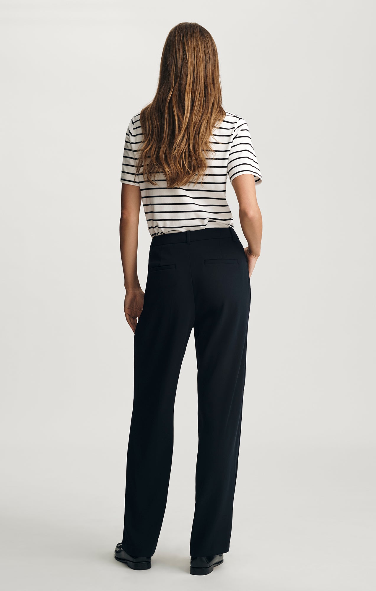 EDITION STRAIGHT LEG PANTS IN DARK NAVY - Mavi Jeans