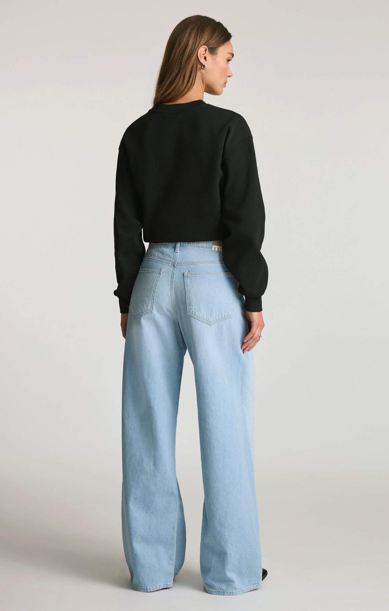 JOY WIDE LEG IN LIGHT LINEN DENIM