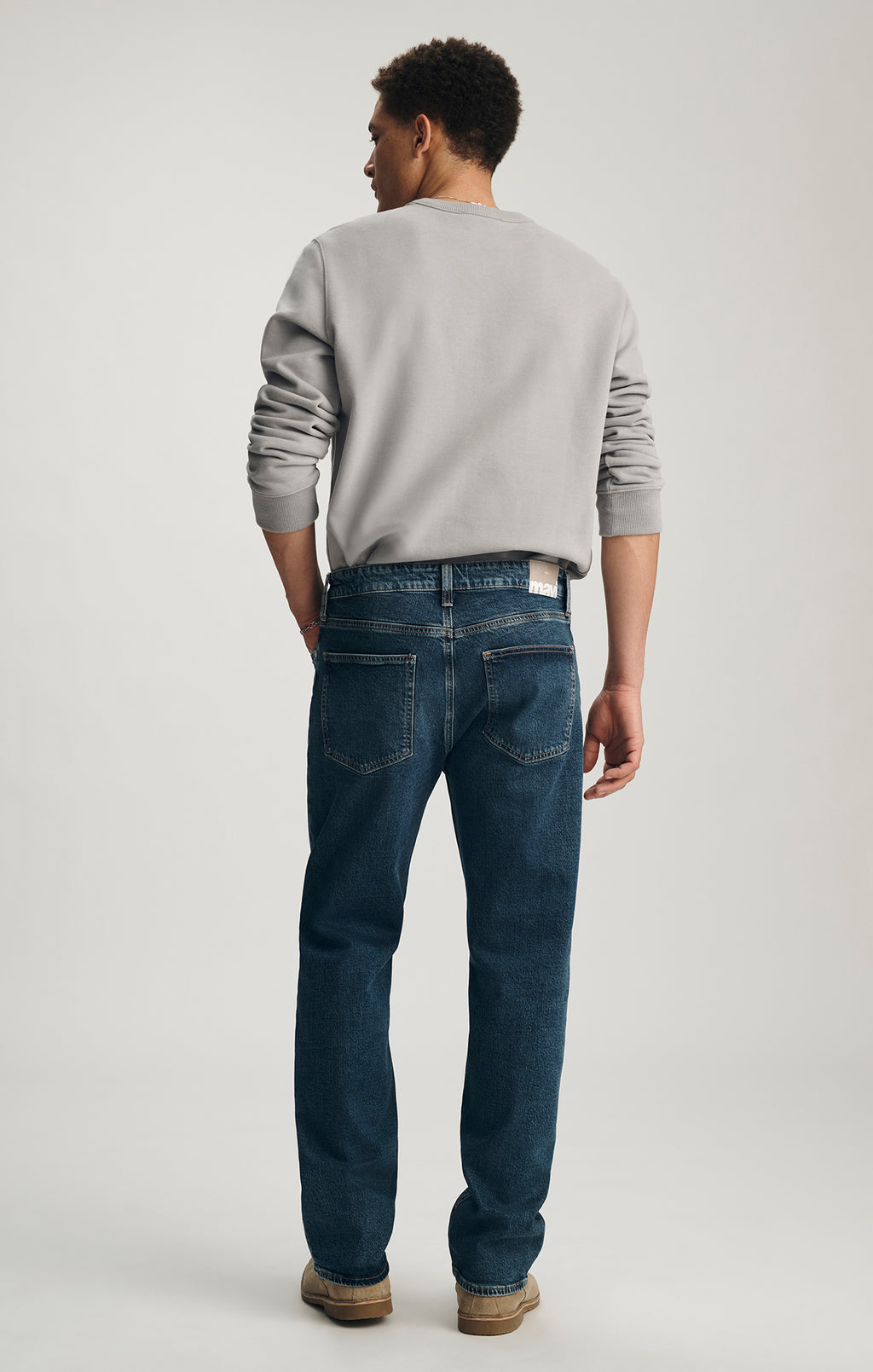 MARCEL LOOSE STRAIGHT LEG IN DARK USED CLASSIC BLUE - Mavi Jeans