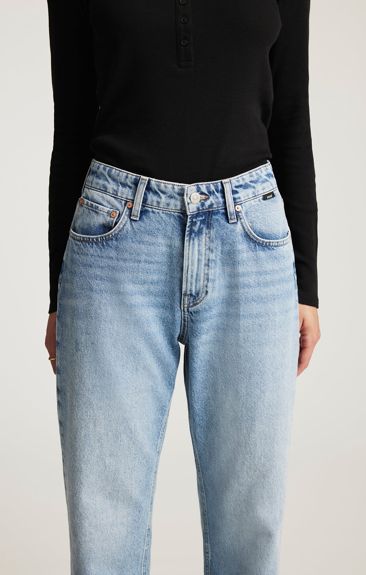 SAVANNAH STRAIGHT LEG IN LIGHT BRUSHED CLASSIC DENIM - Mavi Jeans