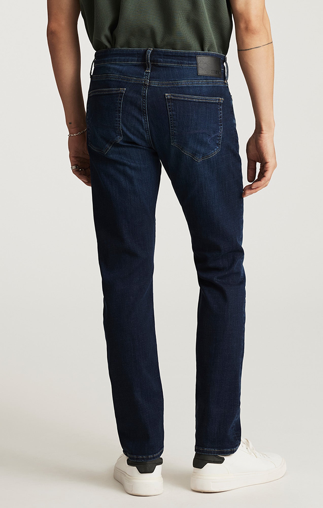 JAKE SLIM LEG IN MIDNIGHT BRUSHED FEATHER BLUE - Mavi Jeans